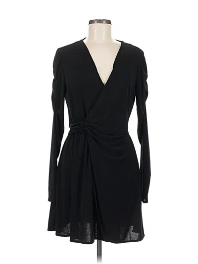 Pre-owned Mng Cocktail Dress In Black