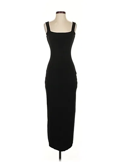 Pre-owned Mng Cocktail Dress In Black