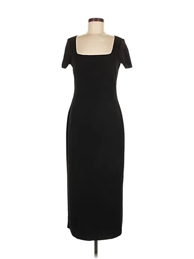 Mng Cocktail Dress In Black