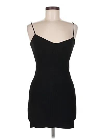 Pre-owned Mng Cocktail Dress In Black