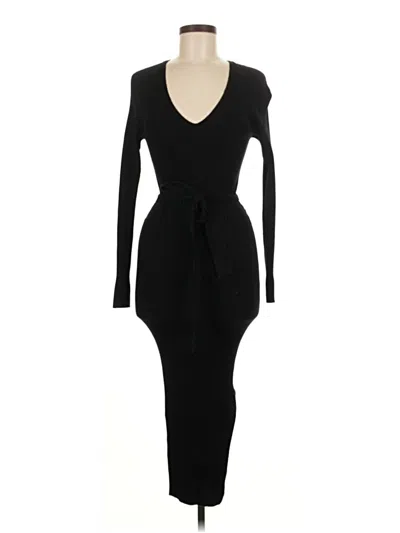 Pre-owned Mng Cocktail Dress In Black