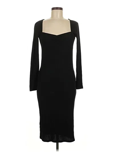 Pre-owned Mng Cocktail Dress In Black