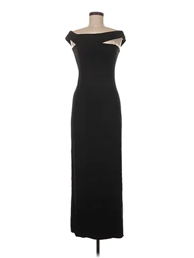Pre-owned Mng Cocktail Dress In Black