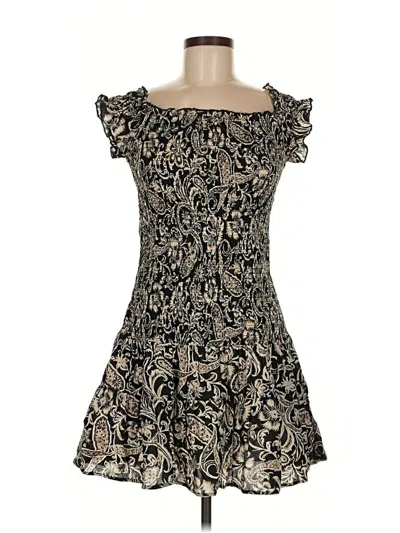 Pre-owned Mng Cocktail Dress In Black
