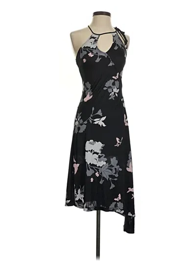 Pre-owned Mng Cocktail Dress In Black