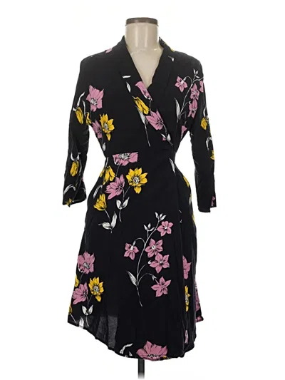 Pre-owned Mng Cocktail Dress In Black