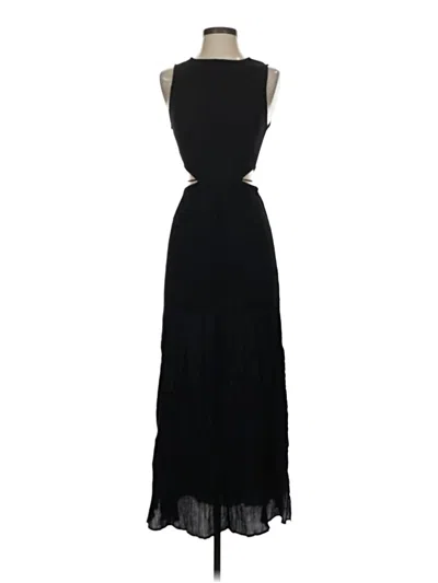 Pre-owned Mng Cocktail Dress In Black