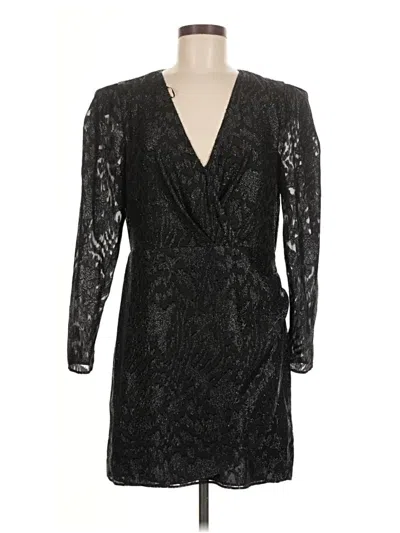 Mng Cocktail Dress In Black