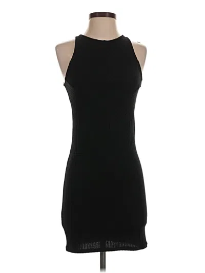 Pre-owned Mng Cocktail Dress In Black