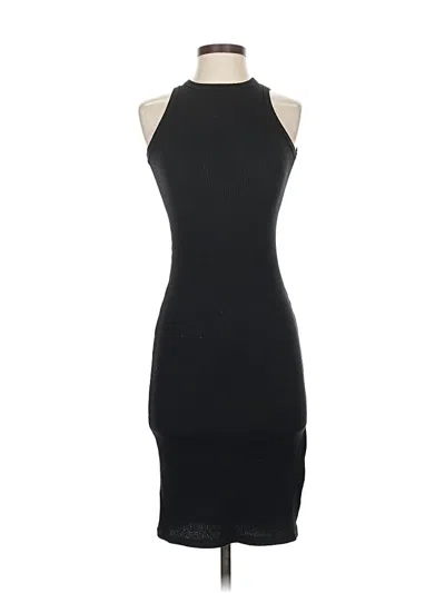 Pre-owned Mng Cocktail Dress In Black