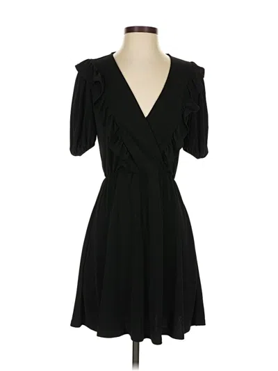 Pre-owned Mng Cocktail Dress In Black