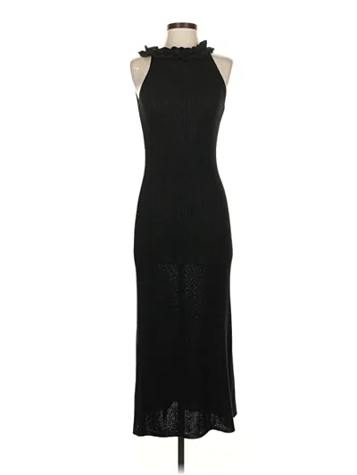 Pre-owned Mng Cocktail Dress In Black