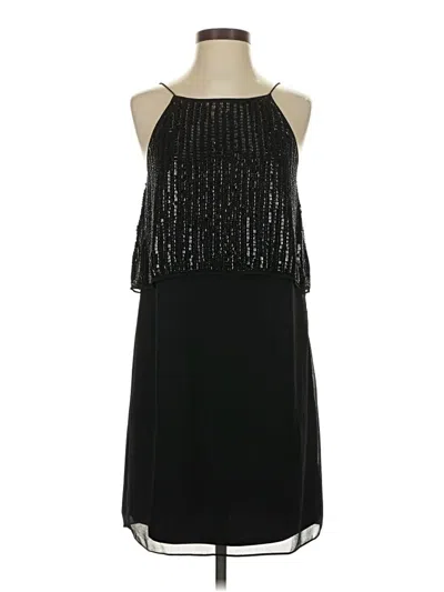 Pre-owned Mng Cocktail Dress In Black
