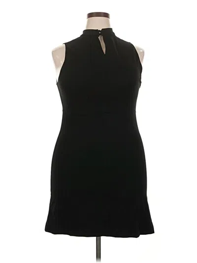 Pre-owned Mng Cocktail Dress In Black