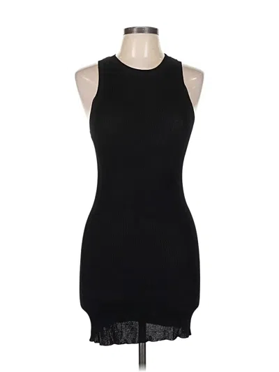 Pre-owned Mng Cocktail Dress In Black
