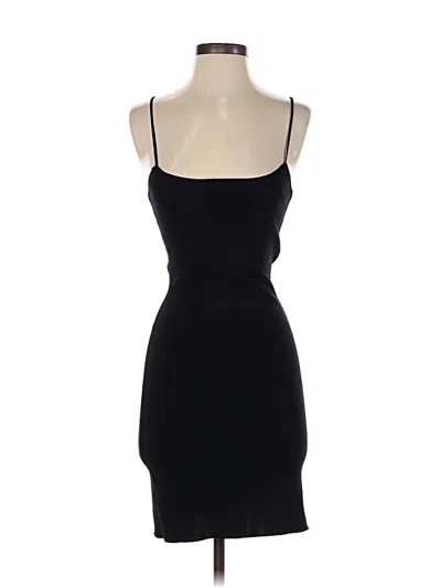 Pre-owned Mng Cocktail Dress In Black