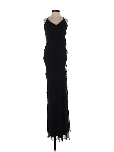 Pre-owned Mng Cocktail Dress In Black