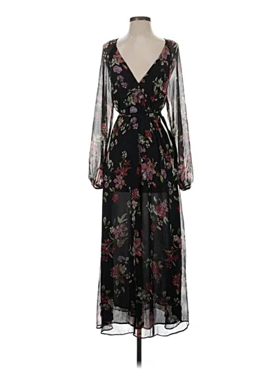Pre-owned Mng Cocktail Dress In Black