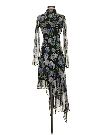Pre-owned Mng Cocktail Dress In Black