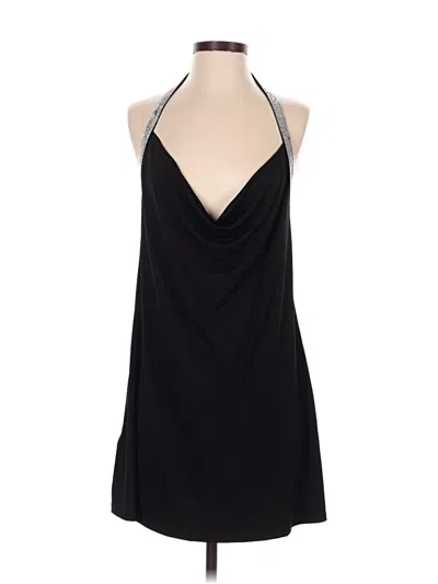 Pre-owned Mng Cocktail Dress In Black
