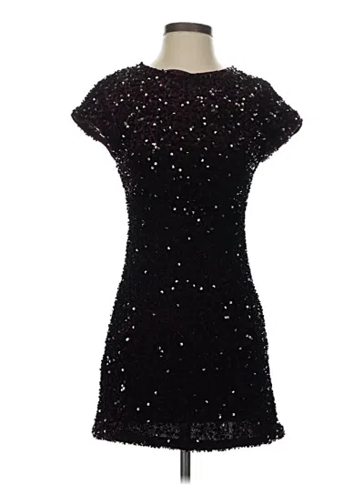 Pre-owned Mng Cocktail Dress In Black
