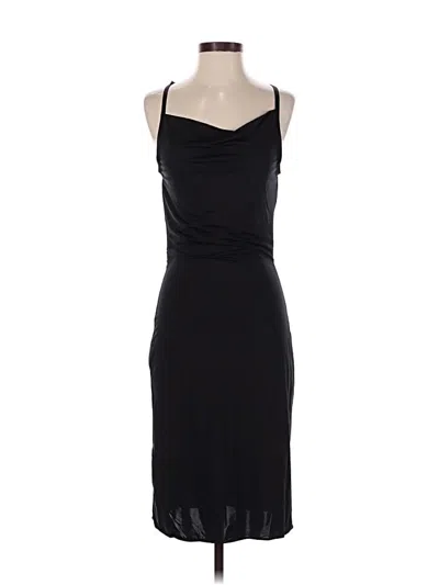 Mng Cocktail Dress In Black