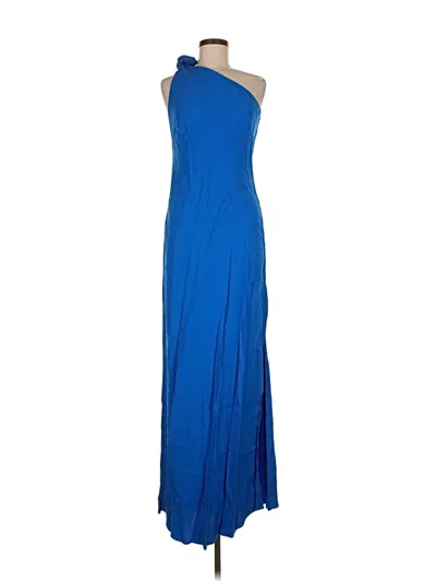 Pre-owned Mng Cocktail Dress In Blue