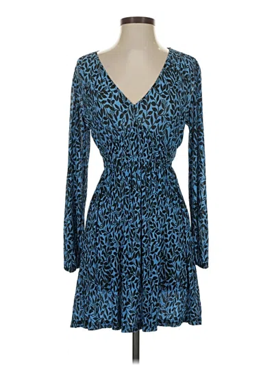 Pre-owned Mng Cocktail Dress In Blue