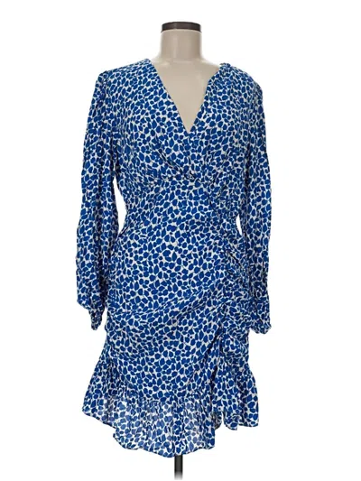 Pre-owned Mng Cocktail Dress In Blue