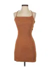 Mng Cocktail Dress In Brown