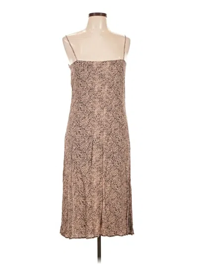 Pre-owned Mng Cocktail Dress In Brown