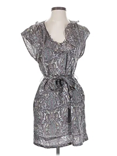 Pre-owned Mng Cocktail Dress In Gray