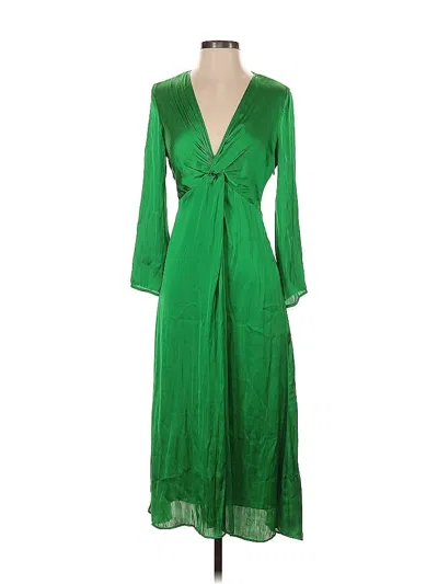 Pre-owned Mng Cocktail Dress In Green