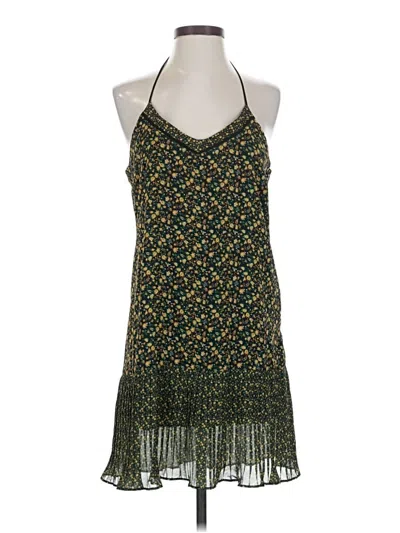 Pre-owned Mng Cocktail Dress In Green