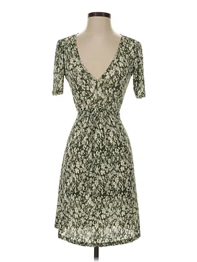 Pre-owned Mng Cocktail Dress In Green