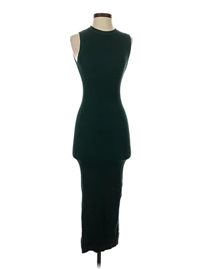 Pre-owned Mng Cocktail Dress In Green