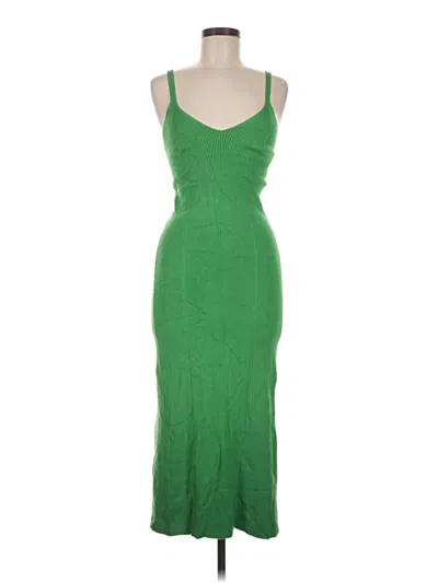 Pre-owned Mng Cocktail Dress In Green