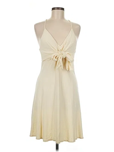 Pre-owned Mng Cocktail Dress In Ivory