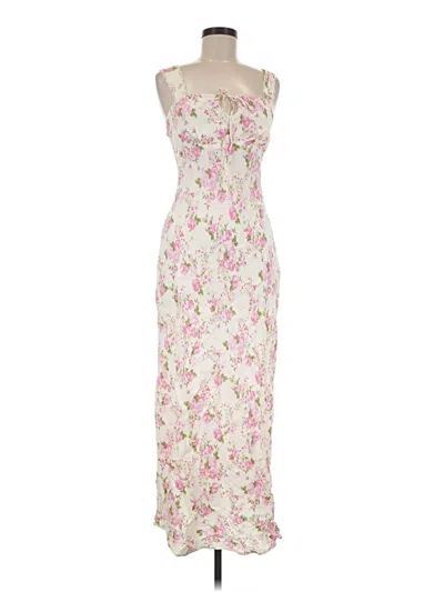 Pre-owned Mng Cocktail Dress In Ivory