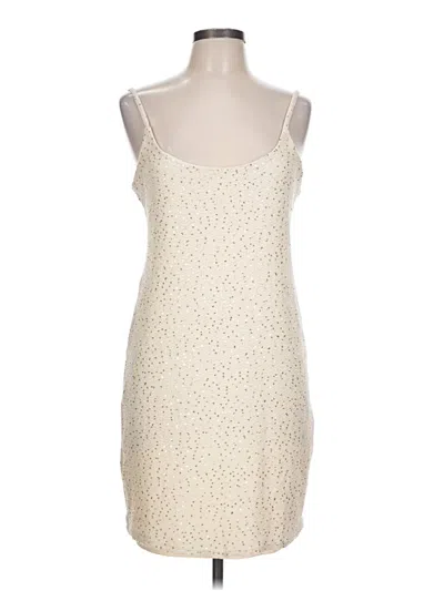 Pre-owned Mng Cocktail Dress In Ivory