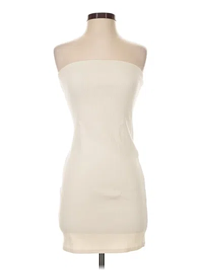 Pre-owned Mng Cocktail Dress In Ivory
