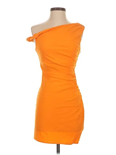 Pre-owned Mng Cocktail Dress In Orange