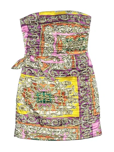 Pre-owned Mng Cocktail Dress In Purple