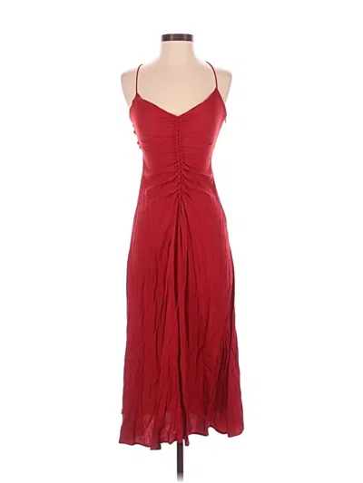 Pre-owned Mng Cocktail Dress In Red