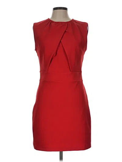 Pre-owned Mng Cocktail Dress In Red