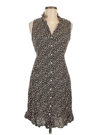 Pre-owned Mng Cocktail Dress In Tan