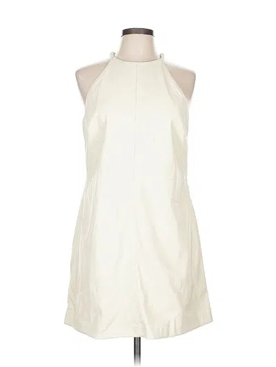 Pre-owned Mng Cocktail Dress In White