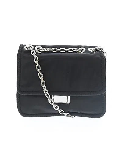 Pre-owned Mng Crossbody Bag In Black