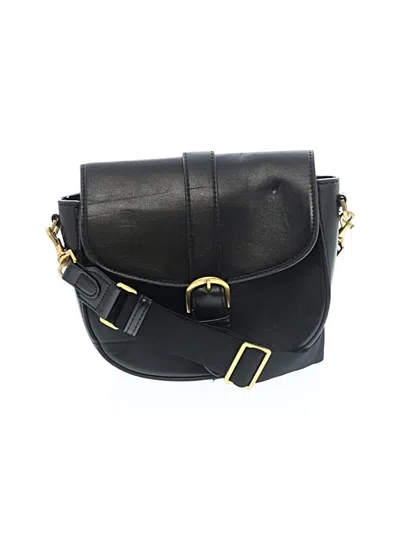 Pre-owned Mng Crossbody Bag In Black