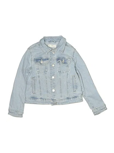 Pre-owned Mng Kids' Denim Jacket In Blue